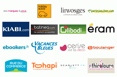 Quelques-unes des boutiques présentes sur annuairedesoffres.com