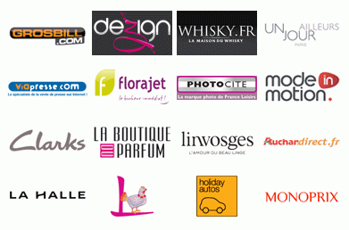 Quelques-unes des boutiques présentes sur annuairedesoffres.com