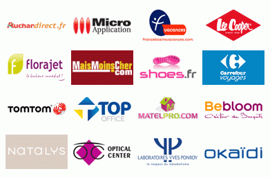 Quelques-unes des boutiques présentes sur annuairedesoffres.com