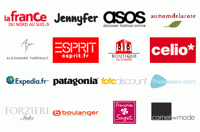 Quelques-unes des boutiques présentes sur annuairedesoffres.com