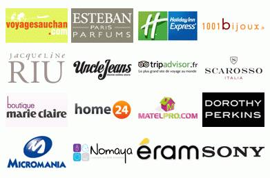 Quelques-unes des boutiques présentes sur annuairedesoffres.com