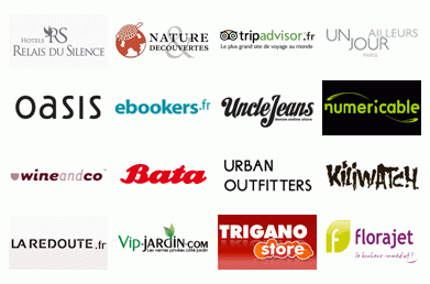 Quelques-unes des boutiques présentes sur annuairedesoffres.com