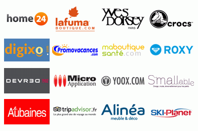 Quelques-unes des boutiques présentes sur annuairedesoffres.com