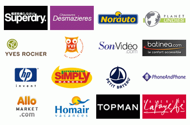 Quelques-unes des boutiques présentes sur annuairedesoffres.com