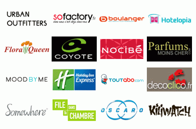 Quelques-unes des boutiques présentes sur annuairedesoffres.com