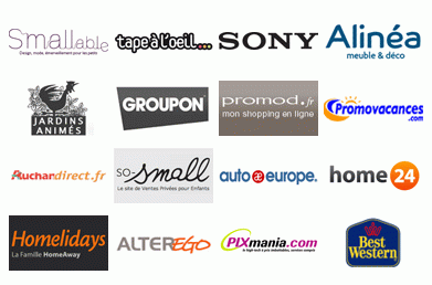 Quelques-unes des boutiques présentes sur annuairedesoffres.com