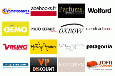 Quelques-unes des boutiques présentes sur annuairedesoffres.com