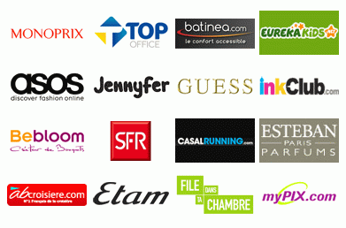 Quelques-unes des boutiques présentes sur annuairedesoffres.com