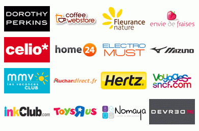 Quelques-unes des boutiques présentes sur annuairedesoffres.com
