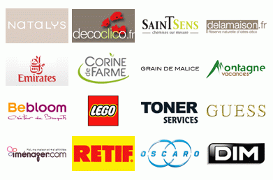 Quelques-unes des boutiques présentes sur annuairedesoffres.com