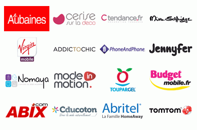 Quelques-unes des boutiques présentes sur annuairedesoffres.com