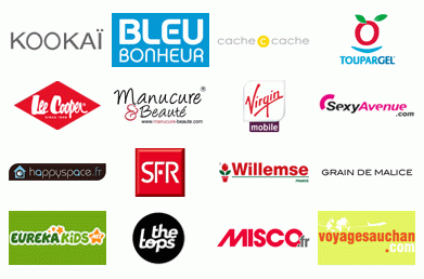 Quelques-unes des boutiques présentes sur annuairedesoffres.com