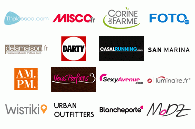 Quelques-unes des boutiques présentes sur annuairedesoffres.com