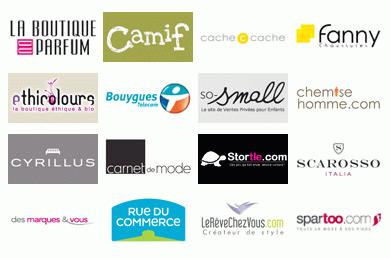 Quelques-unes des boutiques présentes sur annuairedesoffres.com