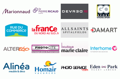 Quelques-unes des boutiques présentes sur annuairedesoffres.com