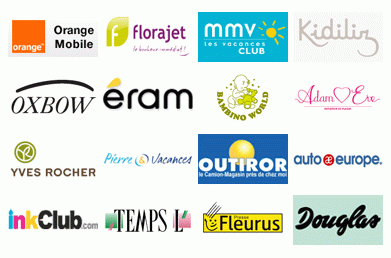 Quelques-unes des boutiques présentes sur annuairedesoffres.com