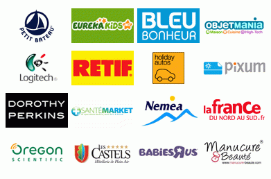 Quelques-unes des boutiques présentes sur annuairedesoffres.com