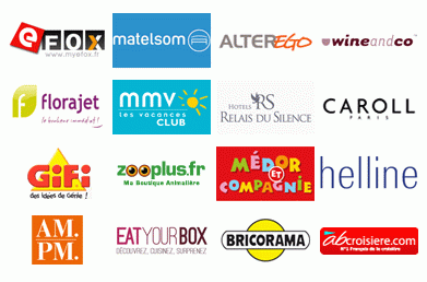 Quelques-unes des boutiques présentes sur annuairedesoffres.com