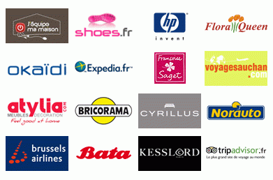 Quelques-unes des boutiques présentes sur annuairedesoffres.com